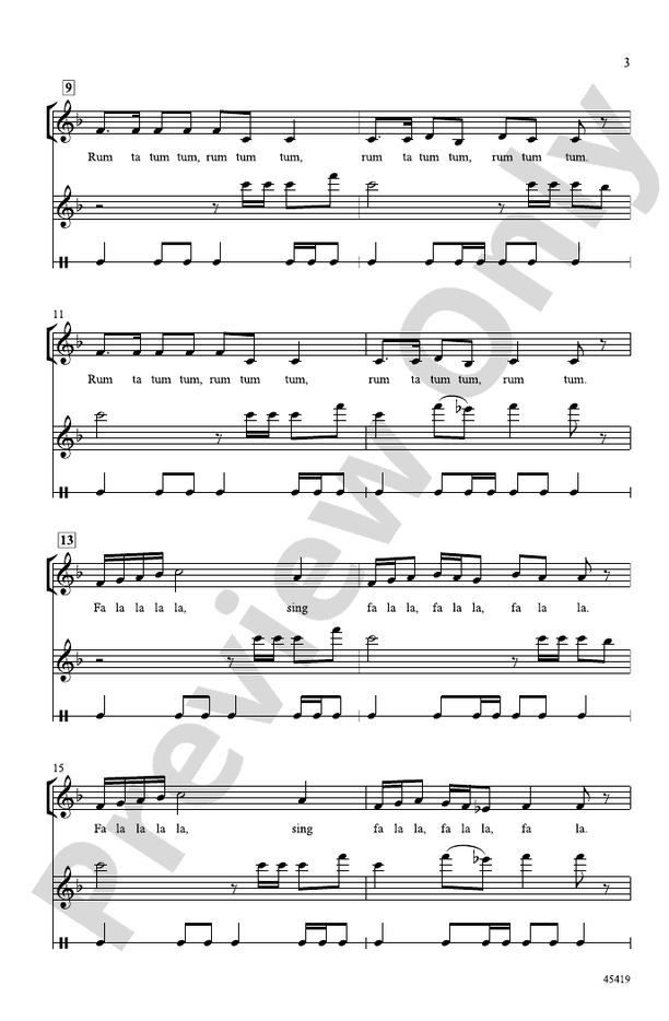 A Christmas Roundelay - SSA, a cappella Choral Octavo (Digital Download)