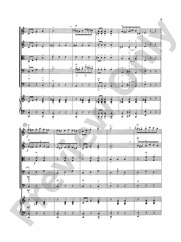 Fledermaus Waltzes – String Orchestra Conductor Score & Parts (Digital Download)