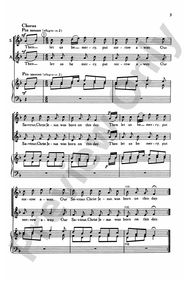 A Virgin Unspotted - SATB, a cappella Choral Octavo (Digital Download)