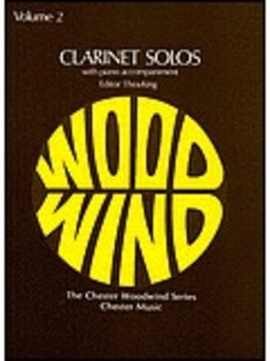 Clarinet Solos Volume 2 - Clarinet/Piano Accompaniment by Chester Music CH55093