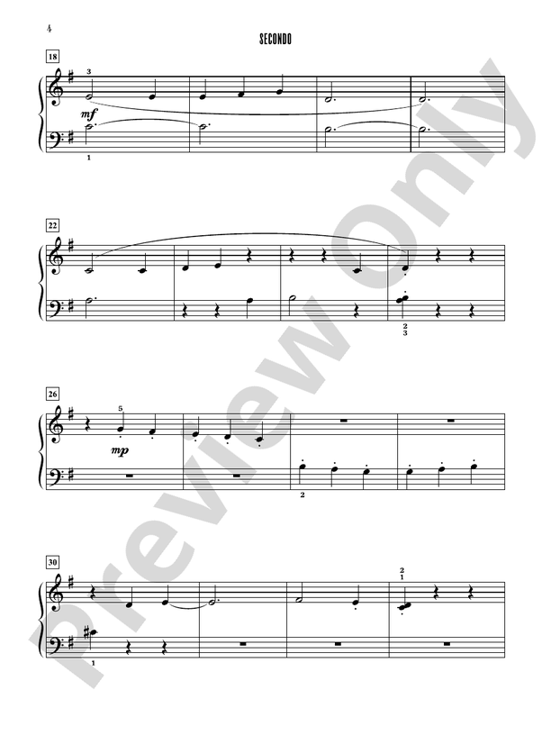Contest Winners for Two, Book 1: 7 Original Piano Duets from the Alfred, Belwin, and Myklas Libraries - 1 Piano, 4 Hands (Digital Download)