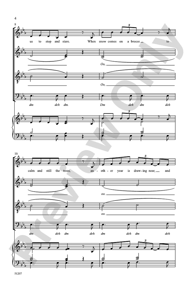 A Winter Wish - SATB A Cappella Choral Octavo (Digital Download)