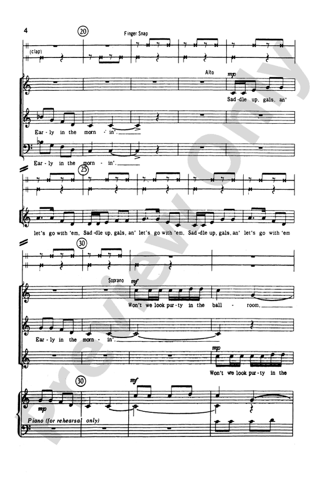 Goin' to Boston (American Folk Song) – SATB Choral Octavo (Digital Download)