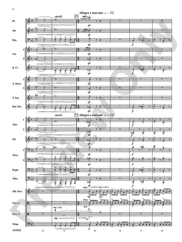Escape from Dead Raider's Hollow - Concert Band Conductor Score & Parts (Digital Download)