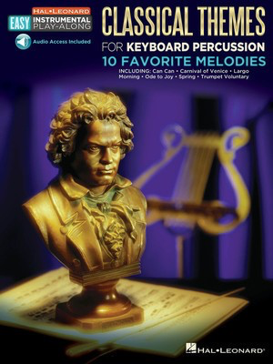 Classical Themes - Keyboard Percussion Easy Instrumental Play-Along Book with Online Audio - Various - Hal Leonard Sftcvr/Online Audio