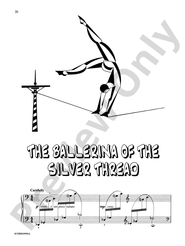 The Ballerina of the Silver Thread - Piano Solo (Digital Download)