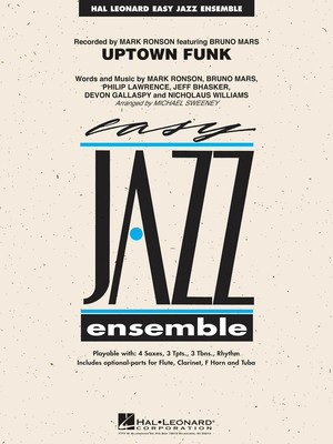 Uptown Funk - Michael Sweeney Hal Leonard Score/Parts