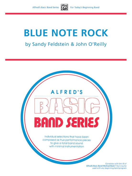Blue Note Rock - Concert Band Conductor Score & Parts (Digital Download)
