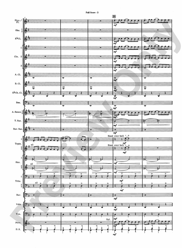 James Bond Suite (Medley) - Concert Band Conductor Score & Parts (Digital Download)