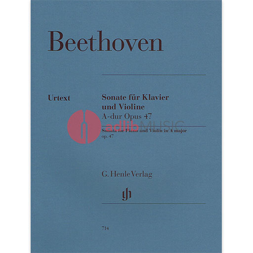 Violin Sonata in A major Kreutzer Op 47 Vln/Pno