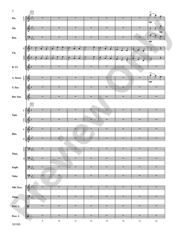 Folksongs from the Eastern Counties - Concert Band Conductor Score & Parts (Digital Download)