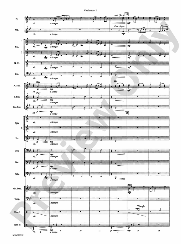 When Summer Takes Flight - Concert Band Conductor Score & Parts (Digital Download)