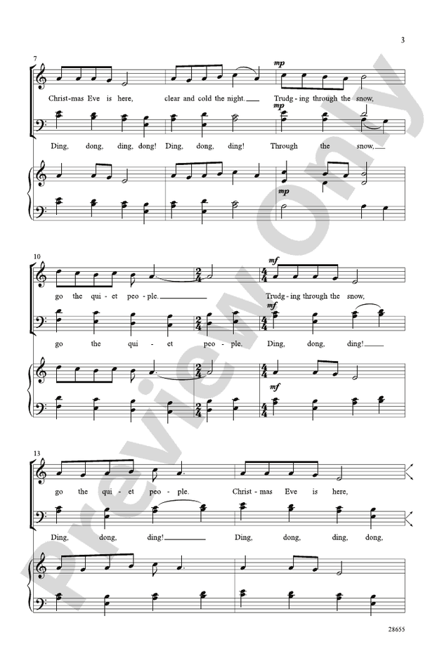 Christmas Eve Is Here – SATB Choral Octavo (Digital Download)
