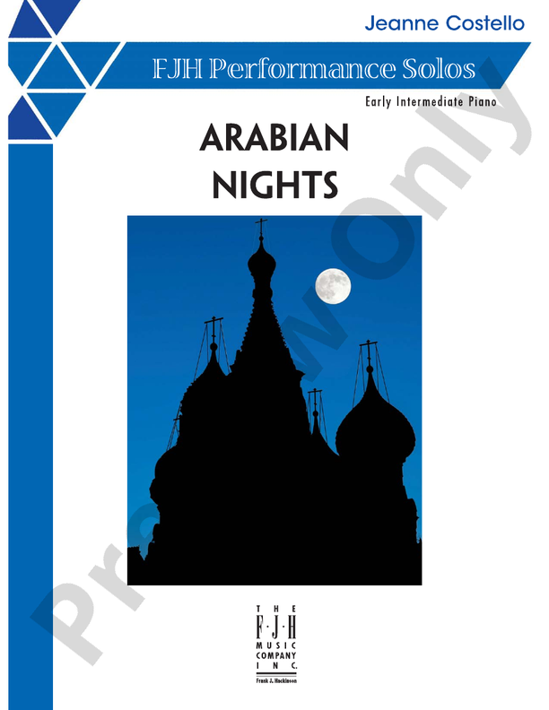 Arabian Nights - Piano (Digital Download)