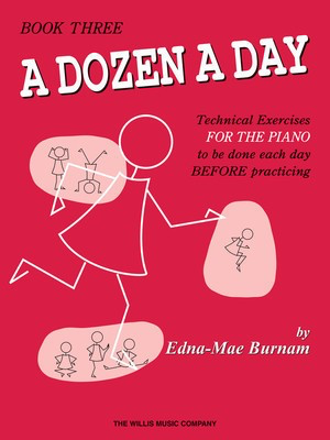 A DOZEN A DAY - PIANO -  BOOK 3 - HIGHER/LOWER - WILLIS MUSIC 414136