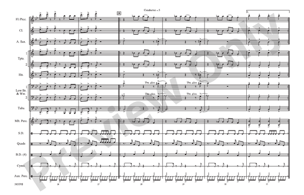 Wepa – Marching Band Conductor Score & Parts (Digital Download)