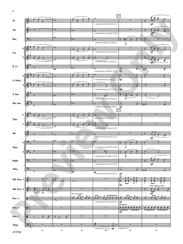 Journey - Concert Band Conductor Score & Parts (Digital Download)