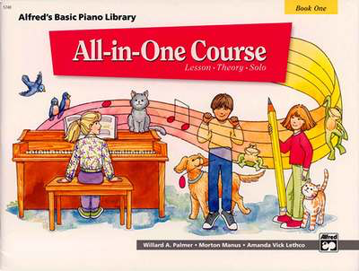 Alfred's Basic All-In-One Course Book 1 - Piano by Lethco/Manus/Palmer Alfred Universal Edition 14504