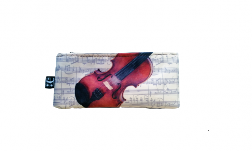 Violin pencil case.