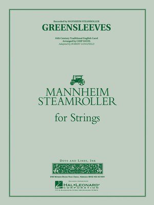 Greensleeves (Mannheim Steamroller) - Chip Davis Hal Leonard Score/Parts