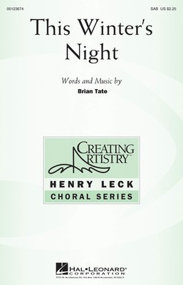 This Winter's Night - Brian Tate - SAB Brian Tate Hal Leonard Octavo