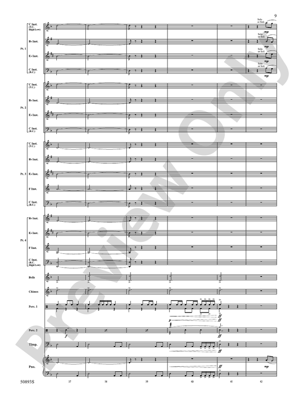 Castles and Dragons (Flexible Arrangement) - Concert Band Conductor Score & Parts (Digital Download)