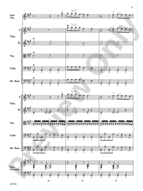 Crazy Train - String Orchestra Conductor Score & Parts (Digital Download)