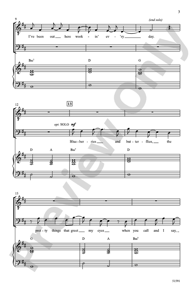 Belong Together - T(T)B Choral Octavo (Digital Download)
