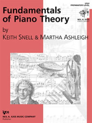Fundamentals Of Piano Theory Prep Level - KJOS