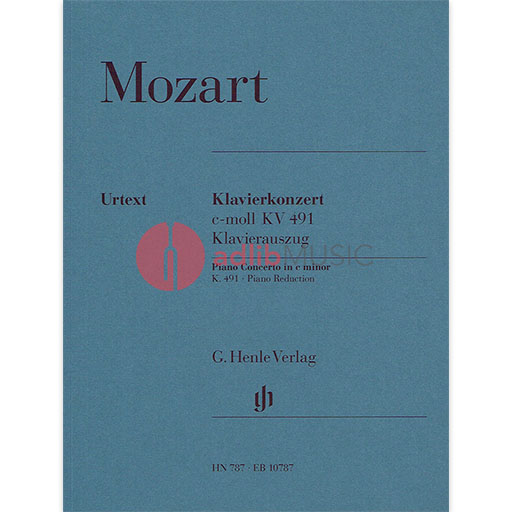 Mozart - Piano Concerto in Cmin K491 - 2 Pianos 4 Hands Henle HN787