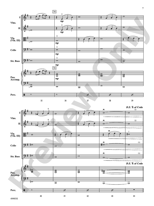Galactic Nature - String Orchestra Conductor Score & Parts (Digital Download)
