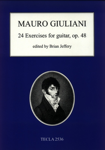 24 Exercises Op. 48 - Guitar - Mauro Giuliani arr Brian Jeffery - Tecla