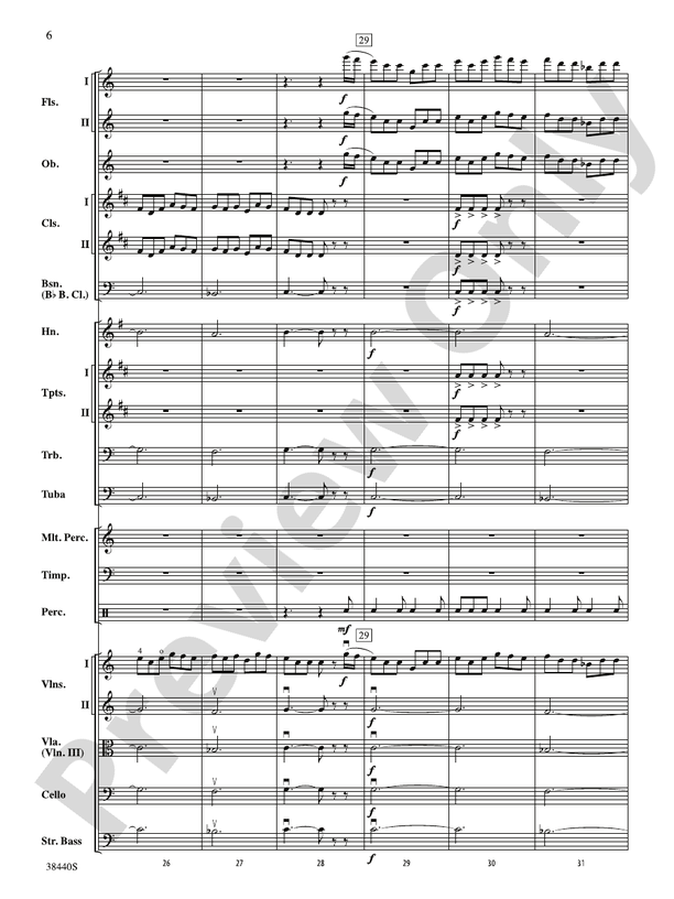 Leroy Anderson's Irish Suite, Part 1 (Themes from) – Full Orchestra Conductor Score & Parts (Digital Download)