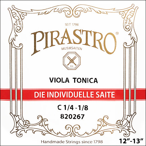 Pirastro Tonica Viola String Set 12"-13” (1/4-1/8)