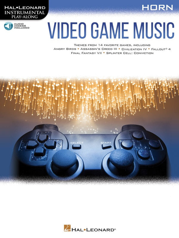 Video Game Music for Horn - Instrumental Play-Along Series - Hal Leonard