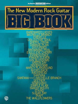 The New Modern Rock Guitar Big Book - Guitar Big Book Series - Guitar Alfred Music Guitar TAB