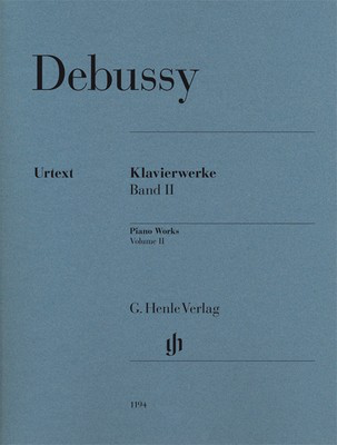 Piano Works Volume 2 Urtext - Claude Debussy - Piano G. Henle Verlag Piano Solo