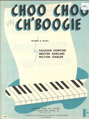 Choo Choo Ch'Boogie - Louis Jordan - PVG (Digital Download)