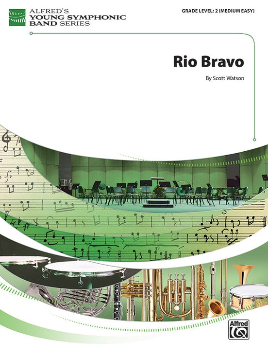 Rio Bravo - Concert Band Conductor Score & Parts (Digital Download)