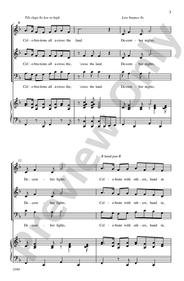 December Nights – 3-Part Mixed Choral Octavo (Digital Download)