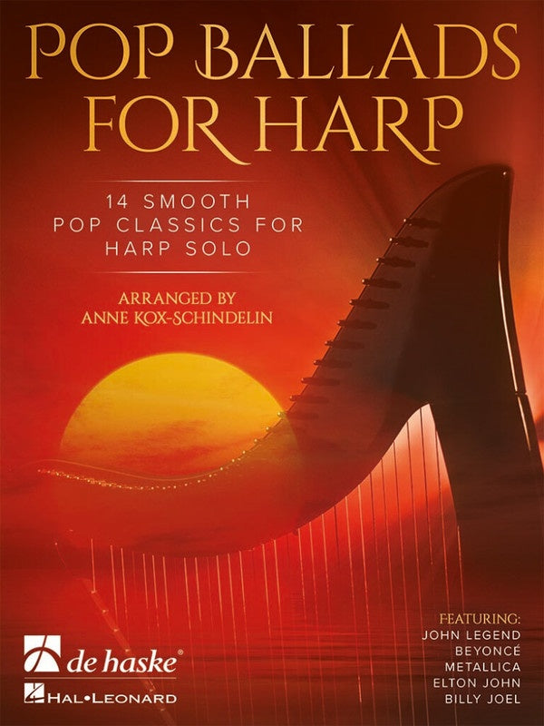Pop Ballads for Harp - Harp Solo arranged by Kox-Schindelin De Haske DHP1226330401