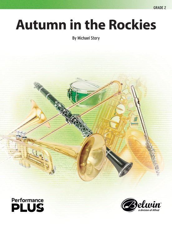 Autumn in the Rockies - Concert Band Conductor Score & Parts (Digital Download)