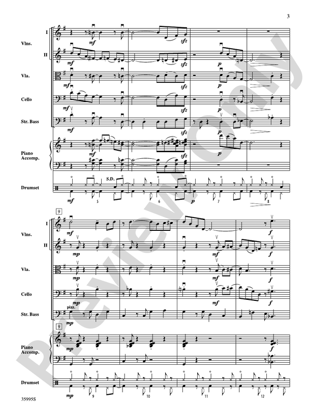 Oh, Lady Be Good! - String Orchestra Conductor Score & Parts (Digital Download)