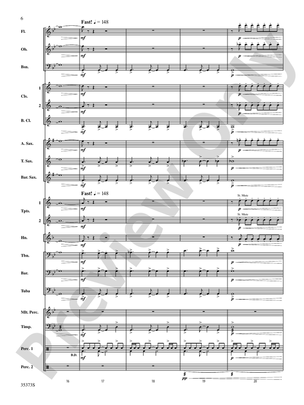 Chimera - Concert Band Conductor Score & Parts (Digital Download)