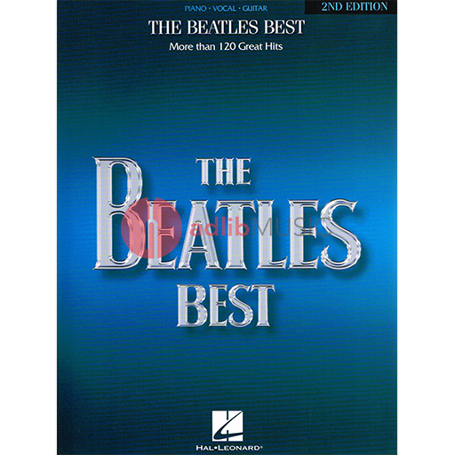 Beatles Best Over 120 Songs - Piano/Vocal/Guitar PVG Hal Leonard 356223