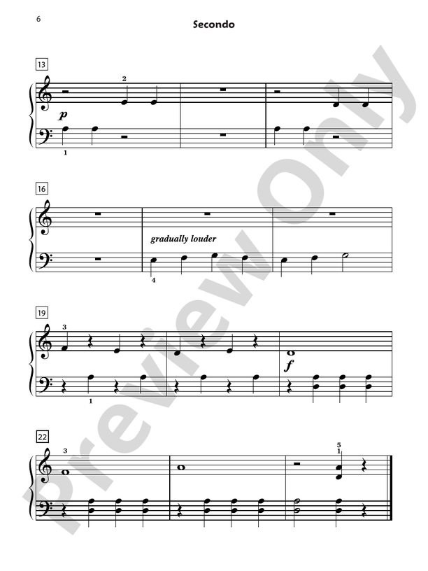 Premier Piano Course, Duet 1B - 1 Piano, 4 Hands (Digital Download)