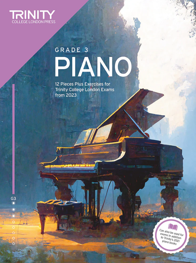 Trinity Piano Exam Pieces from 2023 Grade 3 - Piano Book TCL031938