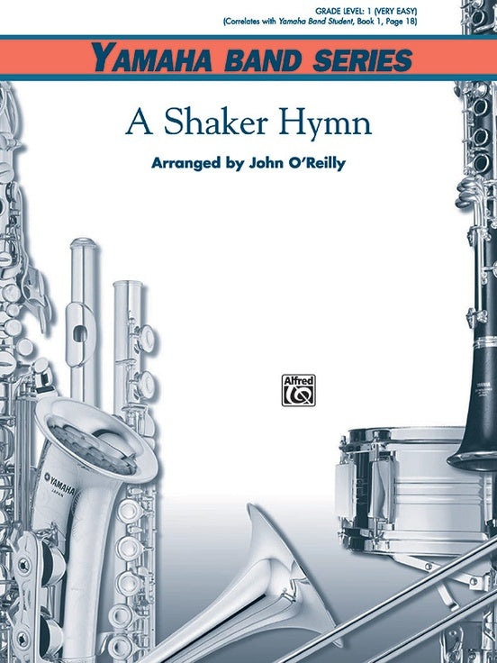 A Shaker Hymn - Concert Band Conductor Score & Parts (Digital Download)