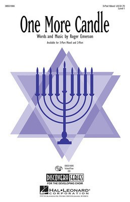 One More Candle - Roger Emerson - 3-Part Mixed Hal Leonard Choral Score Octavo