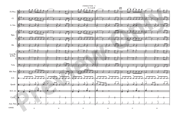 Steal My Girl – Marching Band Conductor Score & Parts (Digital Download)